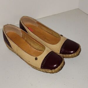 Vintage Aigner wedge shoes